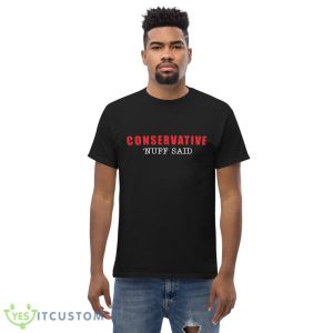 Conservative nuff said red and white Shirt 9 Conservative nuff said red and white Shirt - Men’s Classic Tee Gildan 5000