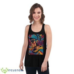 Cool Digita Art Spiderverse Hobie Brown Shirt - Women's Flowy Racerback Tank