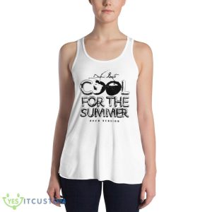 Cool for the summer rock version shirt - 8800 Women's Flowy Racerback Tank