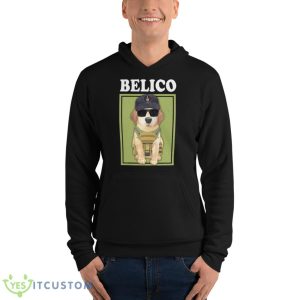 Corridos Belicos Peso Pluma Art Shirt - Unisex Fleece Pullover Hoodie