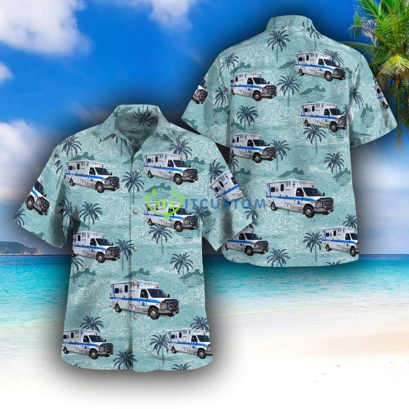 Cripple Creek, Colorado, Southwest Teller County EMS Hawaiian Shirt 2 Cripple Creek, Colorado, Southwest Teller County EMS Hawaiian Shirt - Cripple Creek, Colorado, Southwest Teller County EMS Hawaiian Shirt