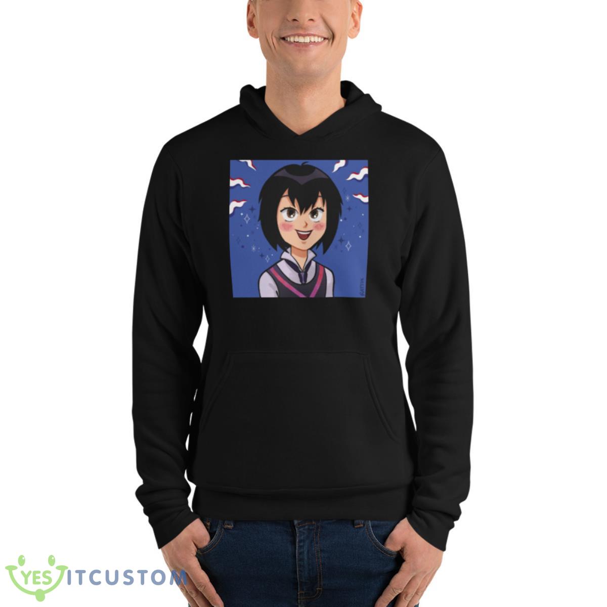 Cute Graphic Into The Spiderverse Peni Parker Shirt 4 Cute Graphic Into The Spiderverse Peni Parker Shirt - Unisex Fleece Pullover Hoodie