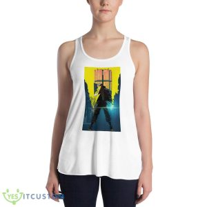 Cyberpunk Edgerunners Anime Graphic shirt - 8800 Women's Flowy Racerback Tank
