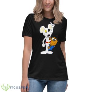 Danger Mouse And Penfold Shirt - Women's Relaxed Short Sleeve Jersey Tee