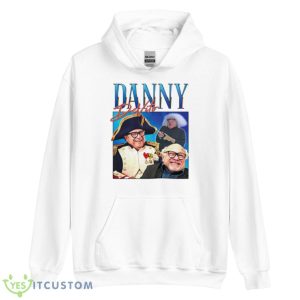 Danny Devito Smile Photo Shirt - Unisex Heavy Blend Hooded Sweatshirt