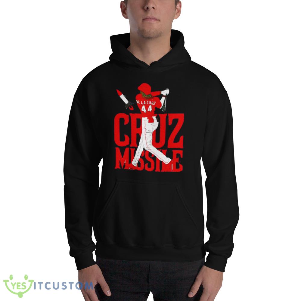 De Le Cruz Missile shirt 2 De Le Cruz Missile shirt - 18500 Unisex Heavy Blend Hooded Sweatshirt