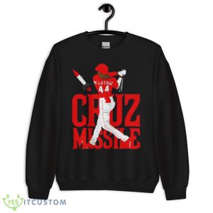 De Le Cruz Missile shirt - 18000 Unisex Heavy Blend Crewneck Sweatshirt