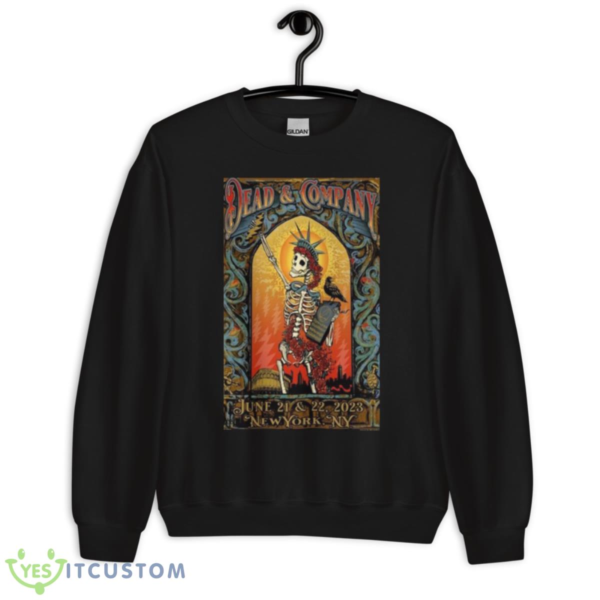 Dead & Company Event New York Tour 2023 Poster Shirt 13 Dead & Company Event New York Tour 2023 Poster Shirt - Unisex Crewneck Sweatshirt