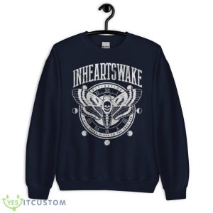 Death Moth Organic Inheartswake Shirt - Unisex Crewneck Sweatshirt-1