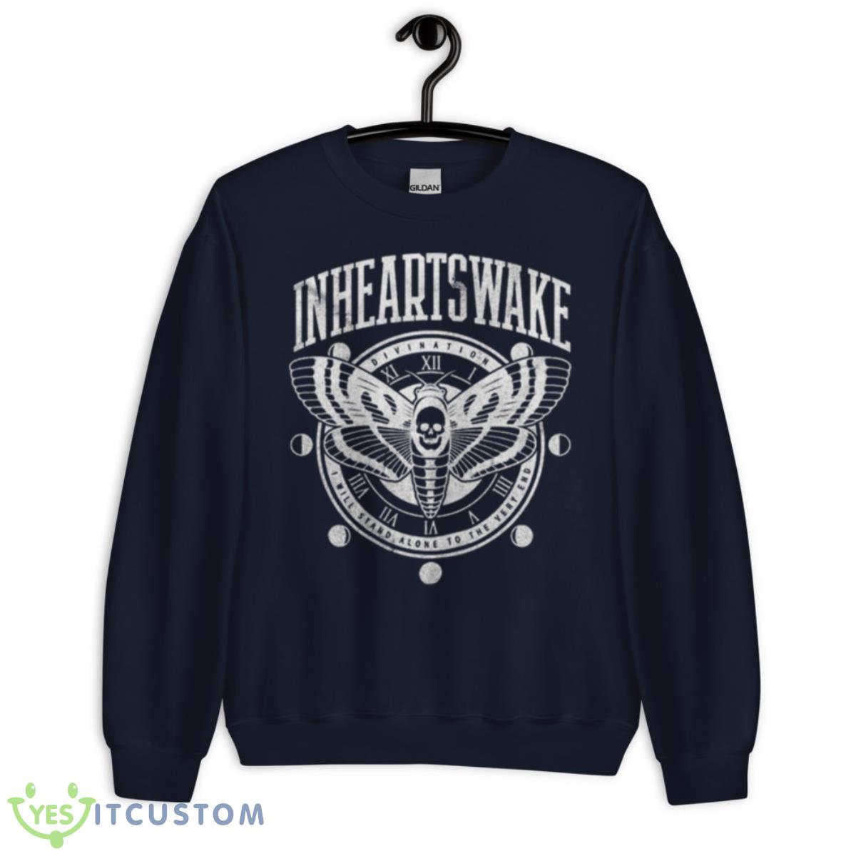 Death Moth Organic Inheartswake Shirt 13 Death Moth Organic Inheartswake Shirt - Unisex Crewneck Sweatshirt-1