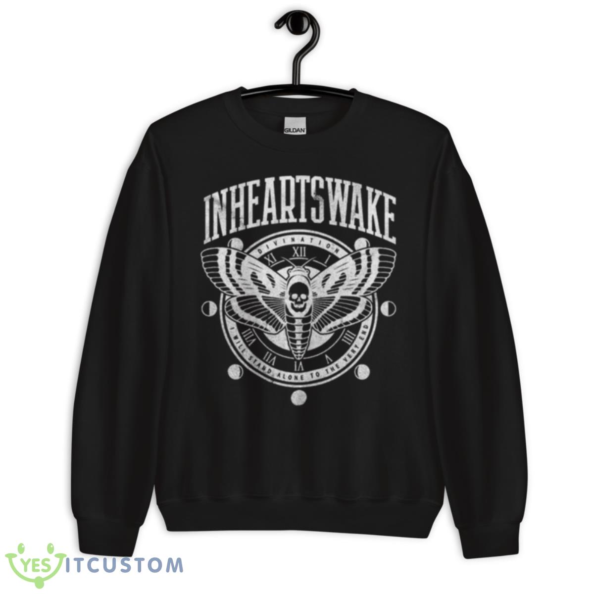 Death Moth Organic Inheartswake Shirt 3 Death Moth Organic Inheartswake Shirt - Unisex Crewneck Sweatshirt