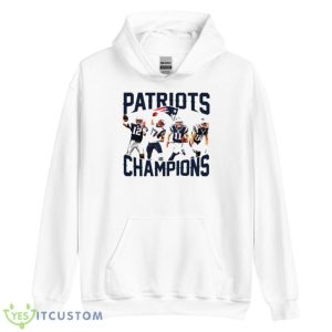 Declare Your Love For The Patriots Champions With This Iconic Shirt - Unisex Heavy Blend Hooded Sweatshirt