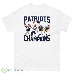 Declare Your Love For The Patriots Champions With This Iconic Shirt - 500 Men’s Classic Tee Gildan