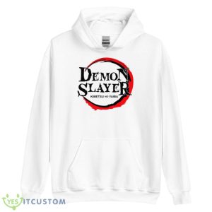 Demon Slayer Demon Slayer Logo Shirt - Unisex Heavy Blend Hooded Sweatshirt