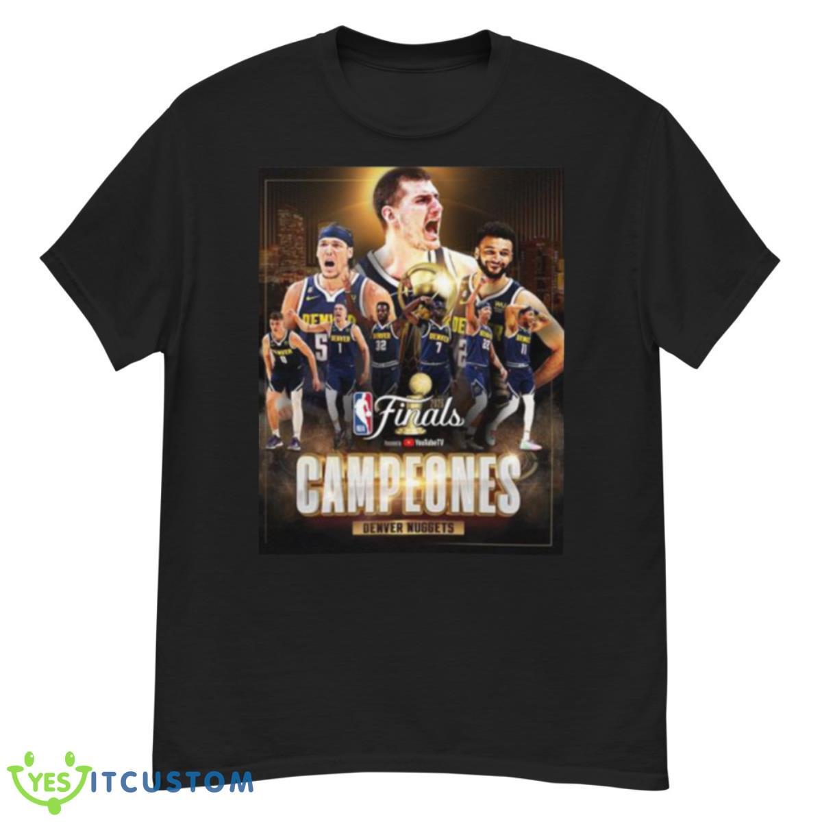 Denver Nuggets 2023 NBA Finals Campeones Shirt 12 Denver Nuggets 2023 NBA Finals Campeones Shirt - G500 Men’s Classic T-Shirt