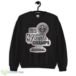Denver Nuggets 2023 NBA Finals Champions Metallic Shirt 8 Denver Nuggets 2023 NBA Finals Champions Metallic Shirt - Unisex Crewneck Sweatshirt
