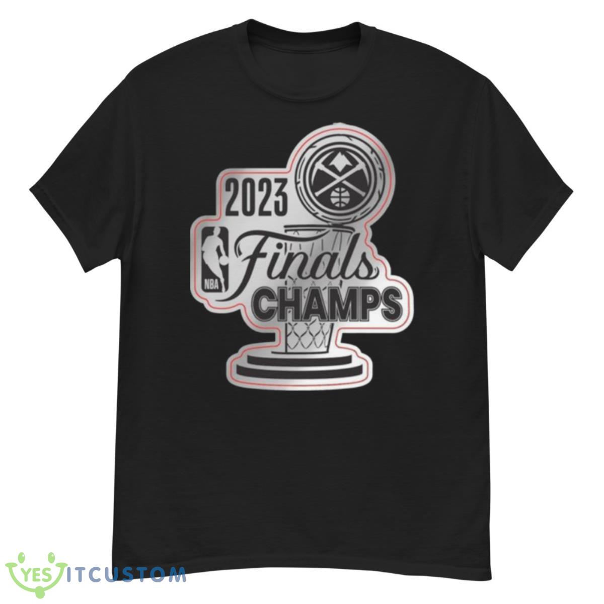 Denver Nuggets 2023 NBA Finals Champions Metallic Shirt 12 Denver Nuggets 2023 NBA Finals Champions Metallic Shirt - G500 Men’s Classic T-Shirt