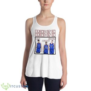 Denver Nuggets Bring It In MPJ Murray And Joker shirt - 8800 Women's Flowy Racerback Tank