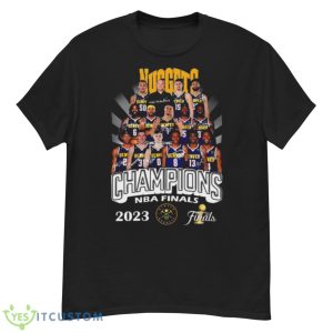 Denver Nuggets Champions NBA Finals 2023 Best Team Signatures Shirt - G500 Men’s Classic T-Shirt