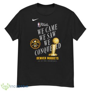 Denver Nuggets Nike 2023 NBA Finals Champions Celebration Trophy T Shirt - G500 Men’s Classic T-Shirt