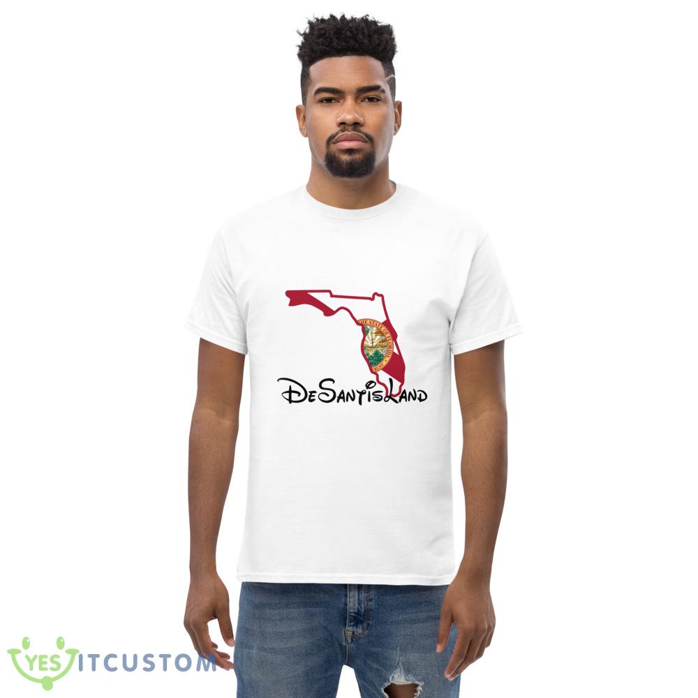 DeSantis Merch DeSantisLand Classic T Shirt 5 DeSantis Merch DeSantisLand Classic T Shirt - Men’s Classic Tee Gildan 5000