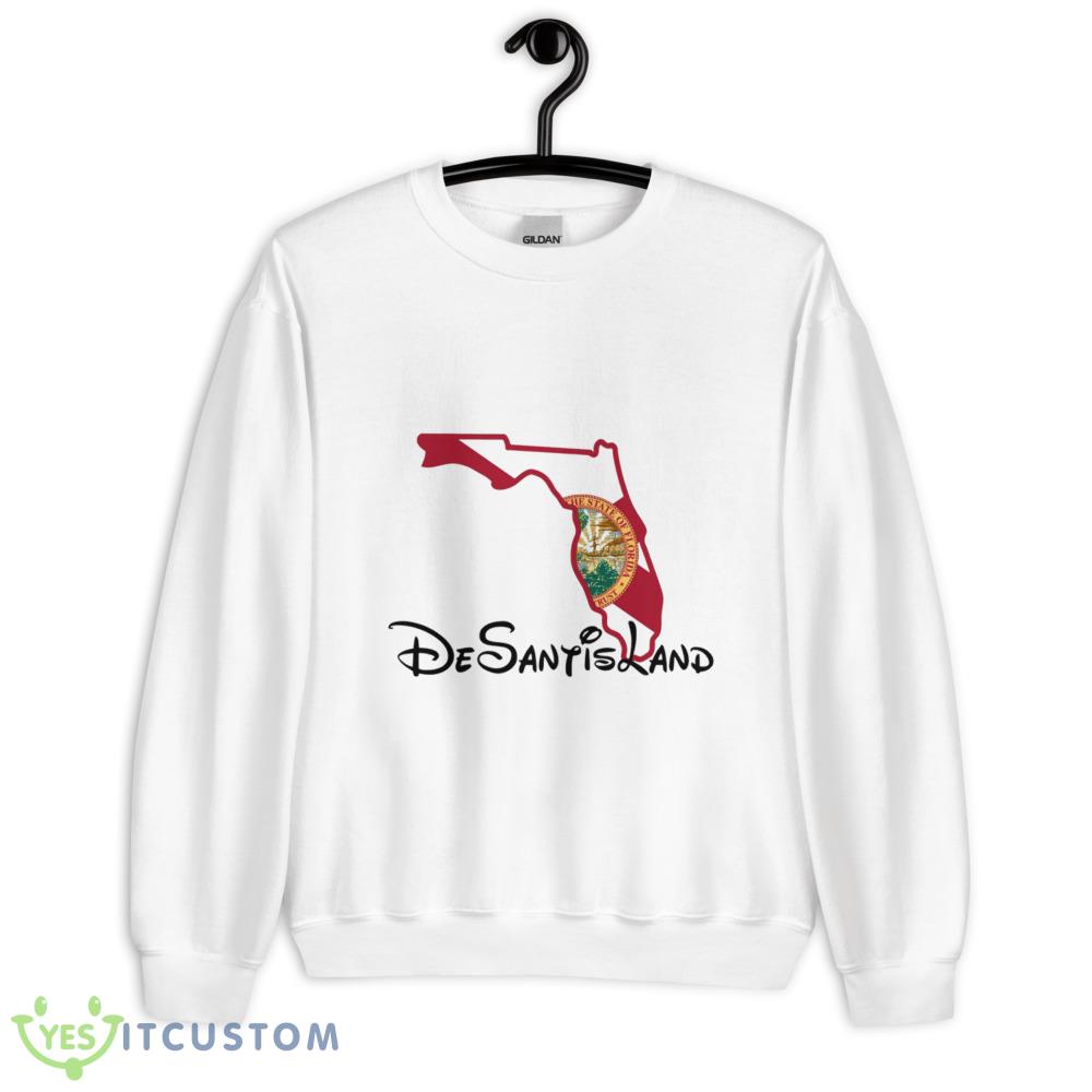 DeSantis Merch DeSantisLand Classic T Shirt 10 DeSantis Merch DeSantisLand Classic T Shirt - 18000 Unisex Heavy Blend Crewneck Sweatshirt