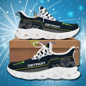 Detroit Diesel Sport Sneakers Tractor Farmer Max Soul Shoes Custom Name - Detroit Diesel_2