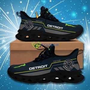 Detroit Diesel Sport Sneakers Tractor Farmer Max Soul Shoes Custom Name - Detroit Diesel_1