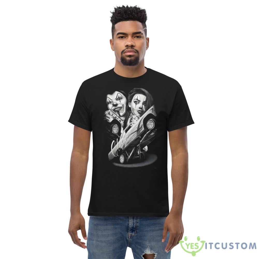 DGA Clowning Around Chola Lowrider T Shirt 5 DGA Clowning Around Chola Lowrider T Shirt - Men’s Classic Tee Gildan 5000
