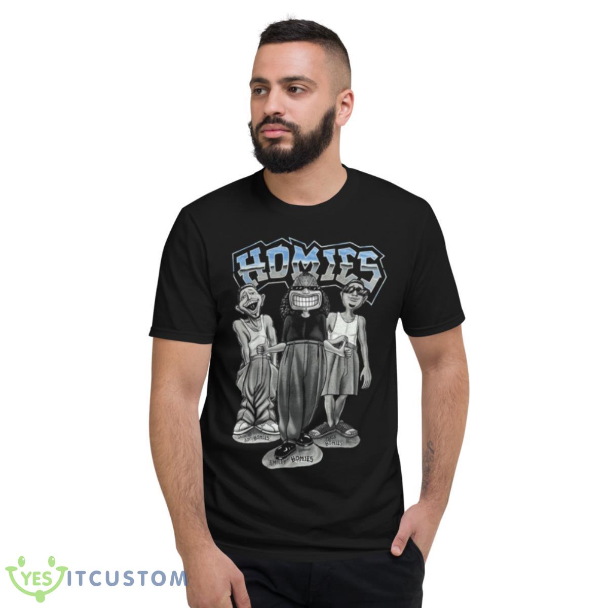 DGA Homies Smiley Trio Graphic T Shirt 2 DGA Homies Smiley Trio Graphic T Shirt - Short Sleeve T-Shirt