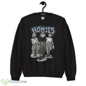DGA Homies Smiley Trio Graphic T Shirt 8 DGA Homies Smiley Trio Graphic T Shirt - Unisex Crewneck Sweatshirt