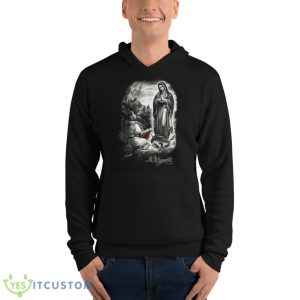 DGA La Virgencita Graphic T Shirt - Unisex Fleece Pullover Hoodie