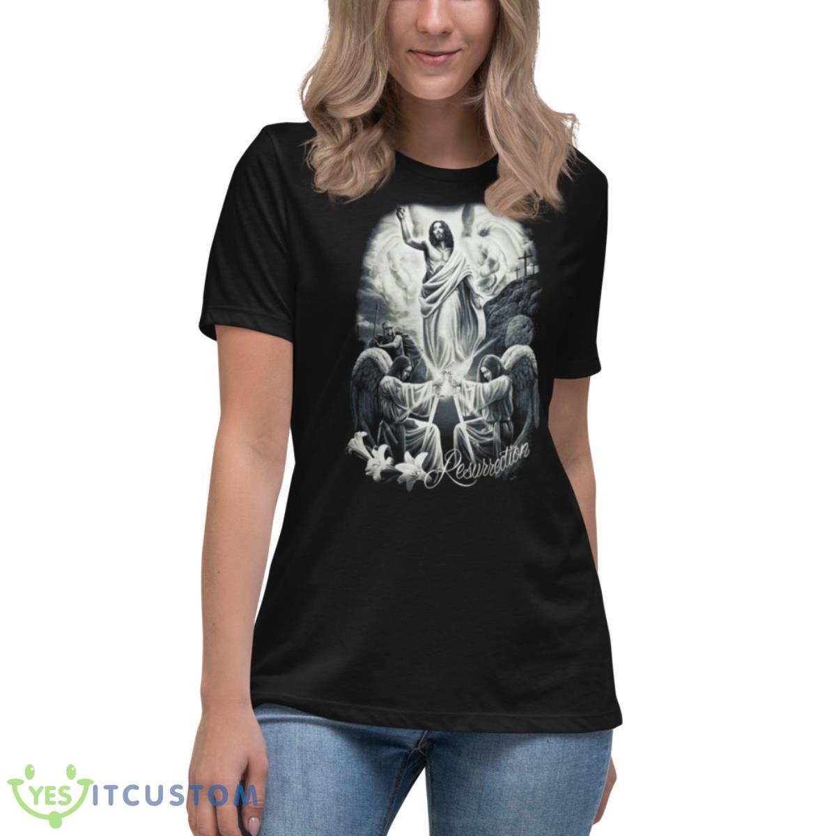 DGA Resurrection Graphic T Shirt 6 DGA Resurrection Graphic T Shirt - Women's Relaxed Short Sleeve Jersey Tee