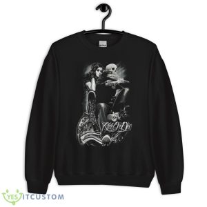 DGA Ride Or Die Old Lady Graphic T Shirt - Unisex Crewneck Sweatshirt