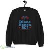 Diane Keaton Design Black Shirt - 18000 Unisex Heavy Blend Crewneck Sweatshirt