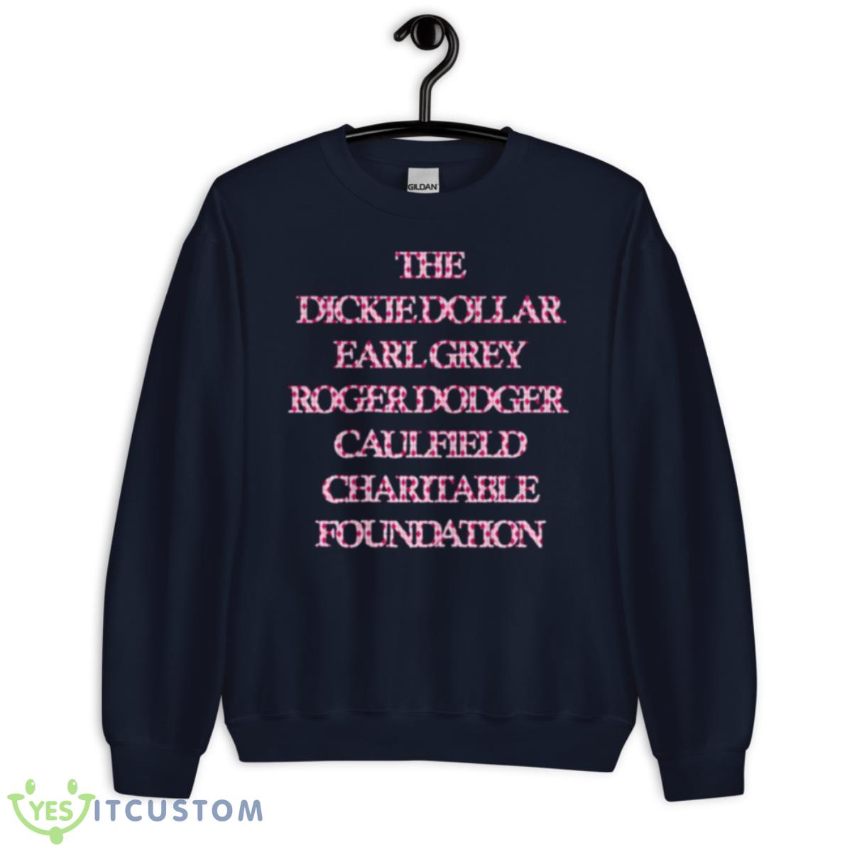 Dickie Dollar Pink Shirt 13 Dickie Dollar Pink Shirt - Unisex Crewneck Sweatshirt-1