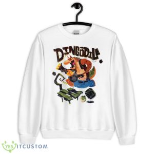 Dingodile Crash Bandicoot shirt - Unisex Heavy Blend Crewneck Sweatshirt