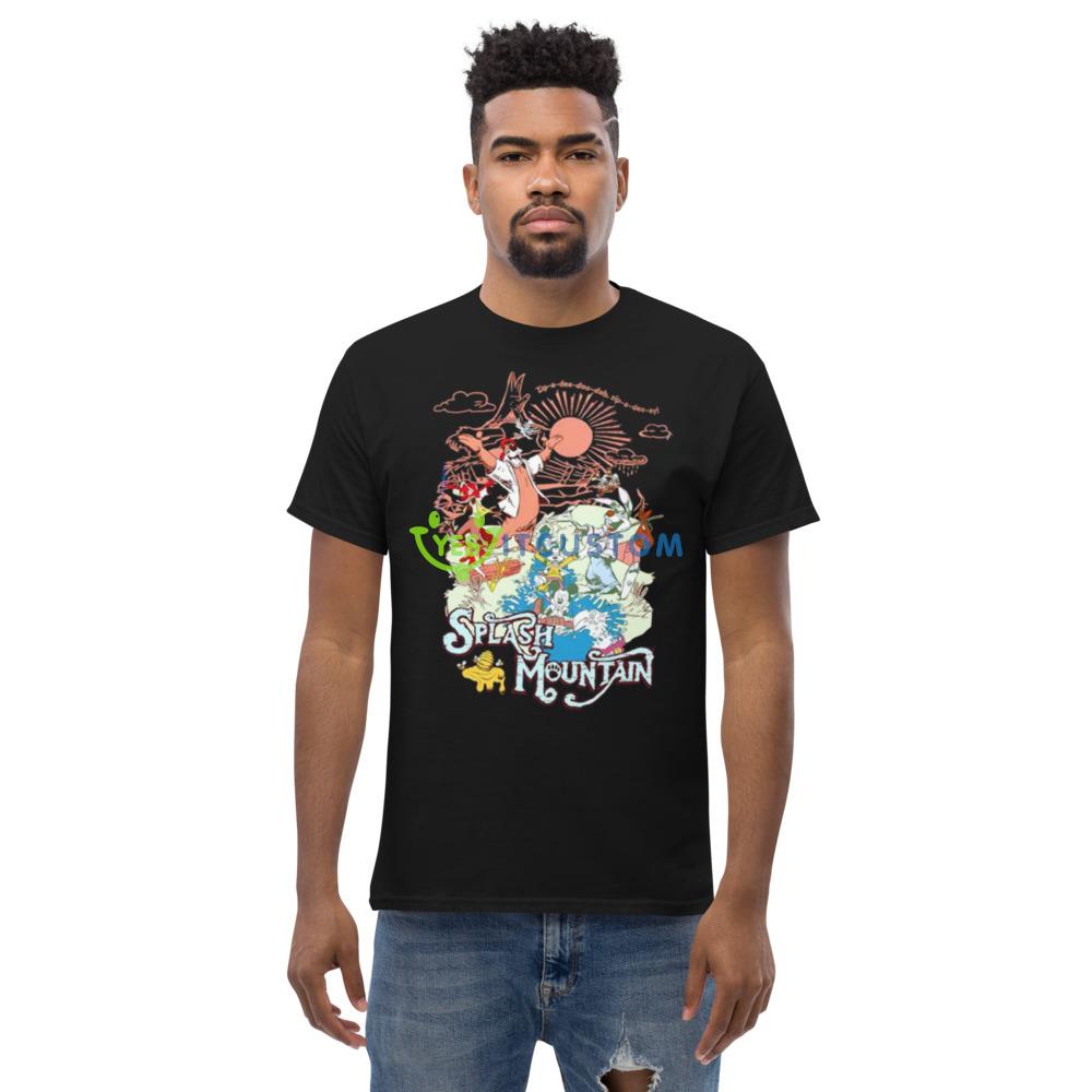 Disney Splash Mountain shirt 5 Disney Splash Mountain shirt - Men’s Classic Tee Gildan 5000