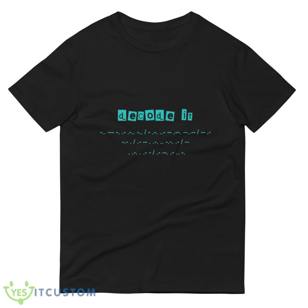 Do You Can Read This Morse Code, Donald Trump in Morse Code Essential Shirt 11 Do You Can Read This Morse Code, Donald Trump in Morse Code Essential Shirt - 980 Lightweight Fashion Short Sleeve T-Shirt