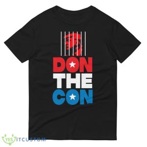 Don The Con Design Black Shirt 8 Don The Con Design Black Shirt - 980 Lightweight Fashion Short Sleeve T-Shirt