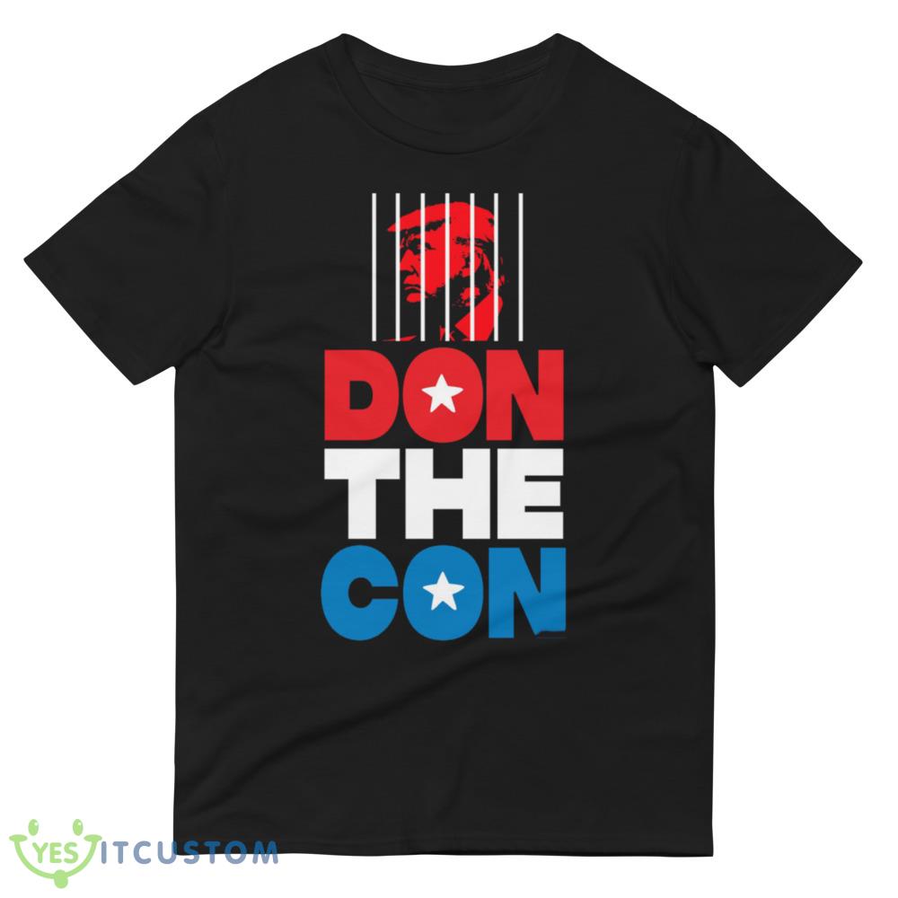 Don The Con Design Black Shirt 4 Don The Con Design Black Shirt - 980 Lightweight Fashion Short Sleeve T-Shirt
