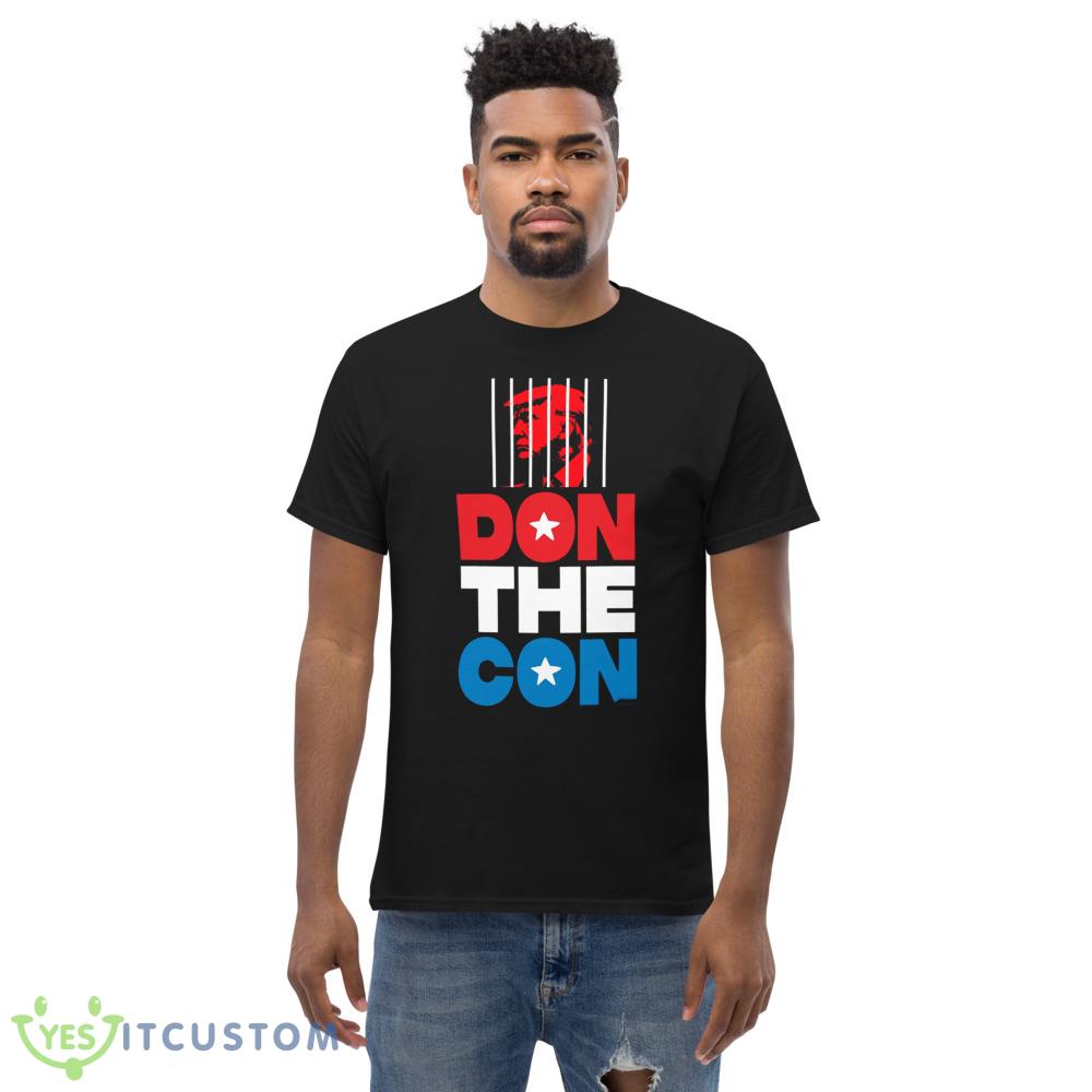 Don The Con Design Black Shirt 5 Don The Con Design Black Shirt - Men’s Classic Tee Gildan 5000