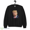 Donald Trump Design Black Shirt - 18000 Unisex Heavy Blend Crewneck Sweatshirt