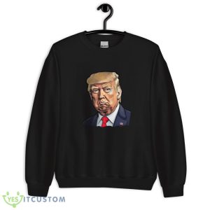 Donald Trump Design Black Shirt - 18000 Unisex Heavy Blend Crewneck Sweatshirt