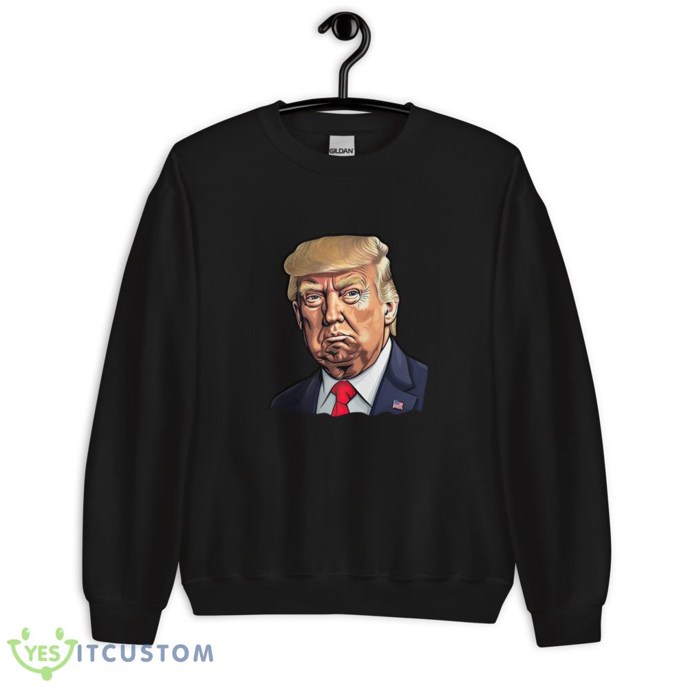 Donald Trump Design Black Shirt 10 Donald Trump Design Black Shirt - 18000 Unisex Heavy Blend Crewneck Sweatshirt