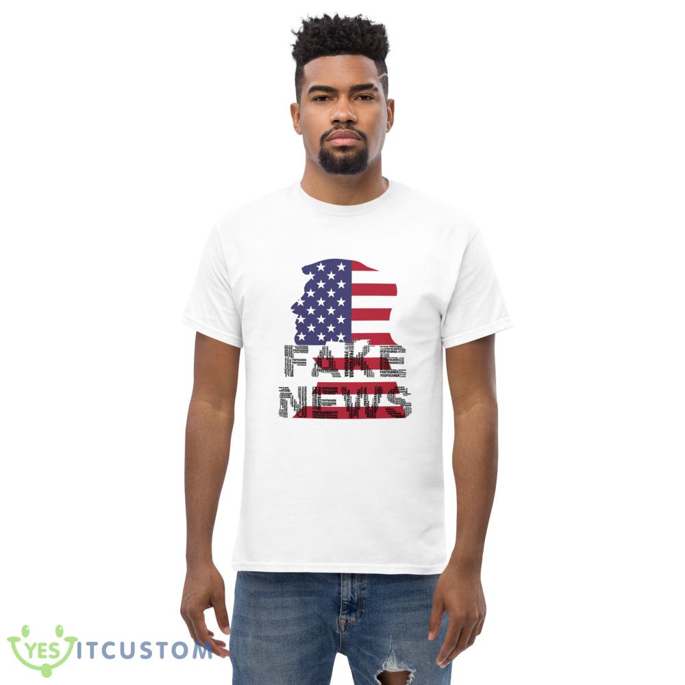 Donald Trump Fake News Classic T Shirt Men And Women For Donal Trump 5 Donald Trump Fake News Classic T Shirt Men And Women For Donal Trump - Men’s Classic Tee Gildan 5000