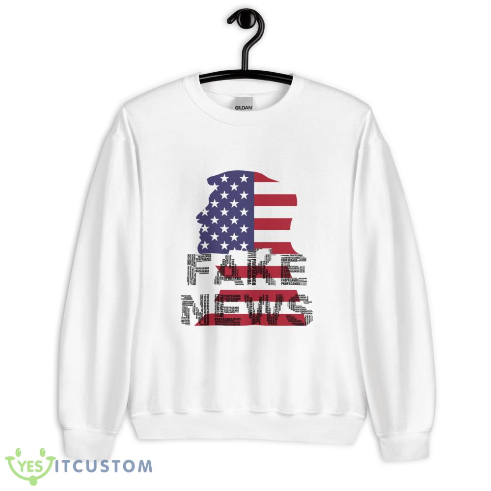 Donald Trump Fake News Classic T Shirt Men And Women For Donal Trump 10 Donald Trump Fake News Classic T Shirt Men And Women For Donal Trump - 18000 Unisex Heavy Blend Crewneck Sweatshirt