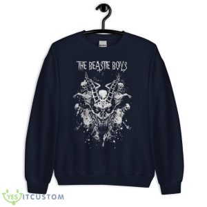 Dragon Skull Play Beastie Boys Shirt - Unisex Crewneck Sweatshirt-1