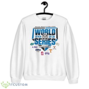 Eight Teams NCAA Men’s Baseball College World Series 2023 Shirt - Unisex Heavy Blend Crewneck Sweatshirt
