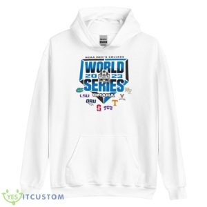 Eight Teams NCAA Men’s Baseball College World Series 2023 Shirt - Unisex Heavy Blend Hooded Sweatshirt